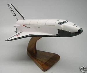 Buran Space Shuttle Orbiter Soviet Union Spaceplane Desk Wood Model Small New - Picture 1 of 1