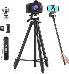 New 71" Tripode Tripie De Aluminio Portable Para Camara Celular Trípode Viajar - Picture 1 of 6