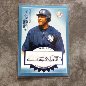 2004 Skybox Fleer Autographics Gary Sheffield New York Yankees Auto /210 #A-GS - Bild 1 von 24