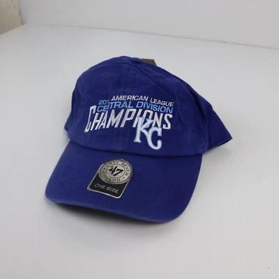 Official MLB KC Kansas City Royals 2015 Shampions Baseball Cap OSF Blue 47 - Image 1 of 4