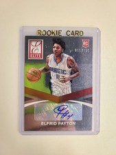2014-15 Panini Donruss Elite Status Signatures /125 Elfrid Payton Rookie Auto RC