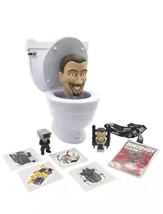 SKIBIDI MYSTERY SURPRISE TOILET MINI FIGURES / STICKERS + MORE **NEW** Sealed - Picture 1 of 5