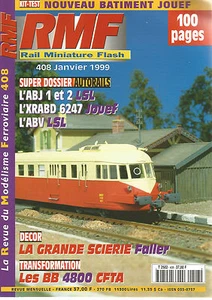 RMF N° 408 AUTORAILS / ABJ 1 ET 2 LSL / XRABD 6247 JOUEF / ABV LSL / SCIERIE - Picture 1 of 2
