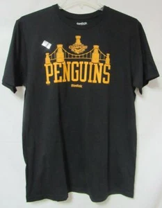 Pittsburgh Penguins Mens Size Large 2017 Stanley Cup Champions T-Shirt A1 1589 - Picture 1 of 3
