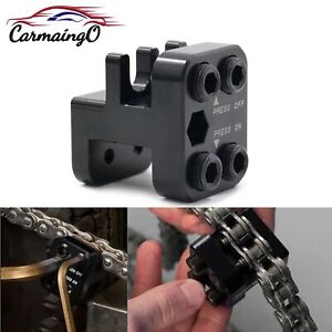 Aluminum Master Link Chain Press Tool for 520 525 530 Sideplate Motorcycle ATV