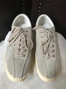 Tretorn Nylite 3 Audaz Grey Suede Grey Platform Tennis Shoes Mujer Talla 12 - Imagen 1 de 12