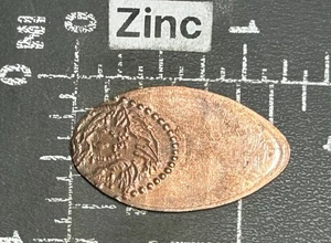 Wolf Fox Coyote Elongated Pressed Smashed Squished Souvenir Penny Coin - Picture 1 of 2