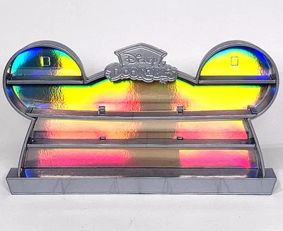 Disney Doorables Wall Shelf Figure Toy Display Case Silver Celebration Of Wonder - Image 1 of 4