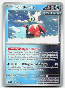 Pokemon Iron Bundle Uncommon SV04: Paradox Rift 056/182 LP - Picture 1 of 2