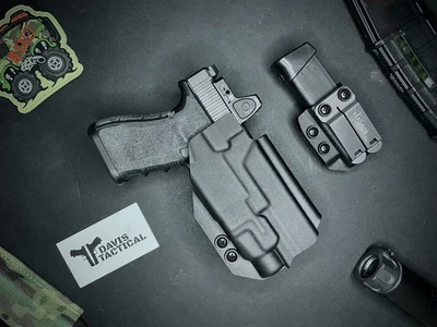 Coldre Davis Tactical OWB Kydex para Glock 19/19X/23/32/45 TLR-7 HLX - Imagem 1 de 4