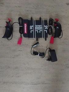 carrera go regler mit turbotaste und anschlussstueck mit transformator neu - Bild 1 von 1