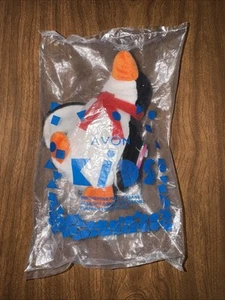 Avon Full O Beans January Birthstone Simulated Garnet Flapper the Penguin 1999 - Picture 1 of 2