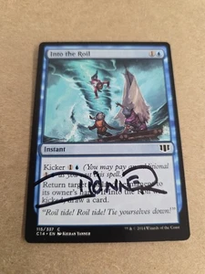 Into The Roil  Signed By Kieran Yanner  Magic the Gathering - Picture 1 of 1