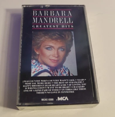 SEALED Barbara Mandrell - GREATEST HITS (Cassette, Mar-1985, MCA Nashville)  - Image 1 of 4