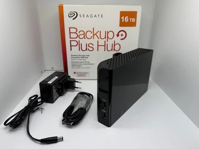 Externe 16TB Festplatte im Seagate Backup Plus Hub Gehäuse 3,5 Zoll USB 3 #1005 - Bild 1 von 2