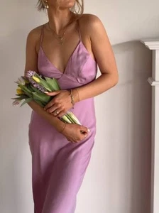 Kivari Bianca Slip Dress Lilac Hue Luxury Size AU 12 US 8 New rrp $279 Formal - Picture 1 of 17