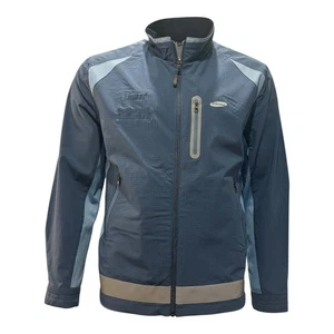 Samsung Men's XL Blue Work Jacket Full Zip with Pockets - Picture 1 of 5