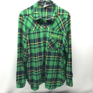 Columbia Oregon Verde A Cuadros Manga Larga Buttin Down Camisa XL FÚTBOL UNIVERSITARIO YLW - Imagen 1 de 16