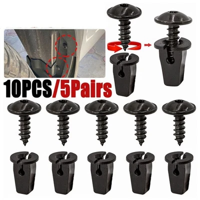 10X Splash Shield Screws N90974701 for VW Audi Fender Liner Bumper Under Cover - Image 1 of 4