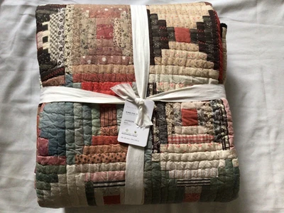 POTTERY BARN JAXSON COLCHA KING/CAL KING MULTI NUEVO Foto 1 de 2