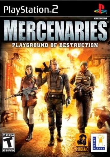 Mercenaries: Playground of Destruction - Playstation 2 Game Only - Image 1 of 1