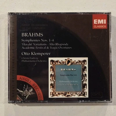 Brahms - Symphonies Nos. 1-4 - Otto Klemperer CD 2004 EMI CLASSICS BRAND NEW - Image 1 of 4