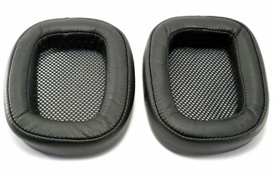 Logitech G433 Gaming Headset Ersatz-Leder-Ohr-Polster, schwarz, L & R, NEU - Bild 1 von 4
