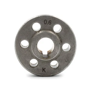 WIA WF030 MIG Roller Knurled 37mm x 10mm x 18mm - Suits 0.6mm / 0.8mm wire - Bild 1 von 11