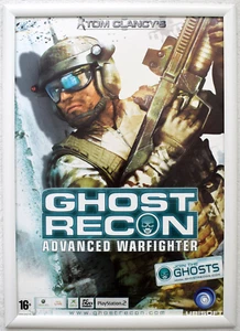 Tom Clancy's Ghost Recon Advanced Warfighter RARO PS2 42 cm x 59 cm poster promozionale - Foto 1 di 1