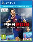Pes Pro Evolution Soccer 2018  Ps4 Game Only The Disk