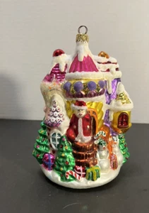 Christopher Radko 1998 Candy Castle adorno de Navidad - Imagen 1 de 13