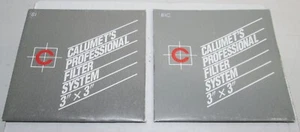 New Old Stock 2 Calumet Professional Filter System 81 & 81C- 3"x3" - Picture 1 of 2