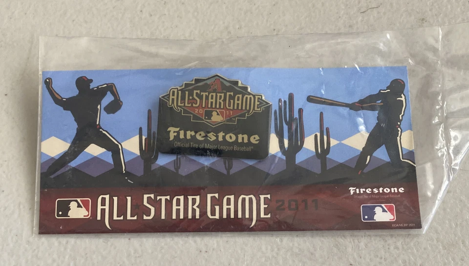 2011 MLB All Star Game Firestone Pin Chase Arizona Diamondbacks ASG SGA NOS - Image 1 of 2