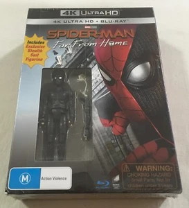 Spider-Man Far From Home 4K (2019) - Stealth Suit Figurine Blu-Ray Region Free - Bild 1 von 2