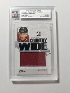 2007-08 ITG Ultimate Memorabilia 8th Edition Country Wide Silver Joe Sakic 20/24