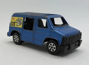 VINTAGE Ram Van By Tootsietoy - Dodge Ram Blue - Made in Chicago USA Toy Car - Picture 1 of 7