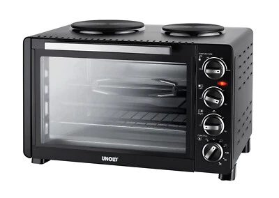 Unold 68885 Kleinküche All in One 30L Drehspieß Kochplatte Grill Rezepte - Bild 1 von 4