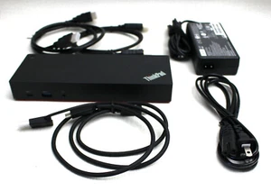 Lenovo ThinkPad Hybrid USB-C Docking Station with 90W Power Delivery 40AF0135US - Picture 1 of 11