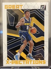 2022-23 Donruss Peyton Watson Great X-pectations RC