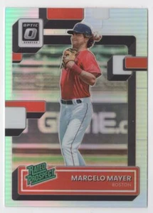 2022 DONRUSS OPTIC RATED PROSPECT HOLO Marcelo Mayer Rookie #FR-MM R73 - Picture 1 of 2