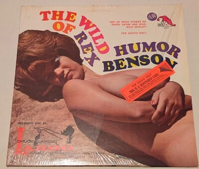Wild Humor Of Rex Benson Nude Cheesecake Vinyl LP Laff Records  - Image 1 of 4
