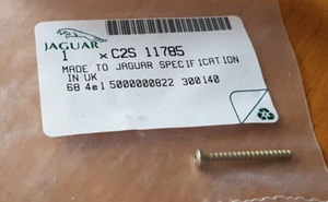 Genuine Jaguar C2S11785 Screw for S-type 1999 - 2008 Classic - Picture 1 of 4