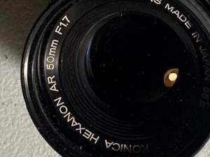 Konica 50mm f1.7 Hexanon AR AE Lens 50/1.7 - nice! - Picture 1 of 8