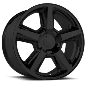 20x8.5 +31 Performance Replicas PR131 6x5.5 Matte Black Wheels (Set of 4) - Picture 1 of 1