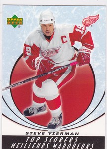 2005-06 McDonald's Upper Deck Top Scorers #TS6 Steve Yzerman - Detroit Red Wings