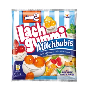 Storck Nimm2 Lachgummi Leche Bubis Gominolas Con Vitaminas 225g - Imagen 1 de 1