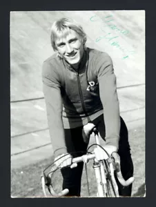 MARIO HERNIG AUTOGRAFIADA ORIGINAL FIRMADA TIPO 1 BICICLETA CAMPEÓN CARRERAS - Imagen 1 de 2
