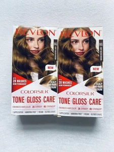 (LOT OF 2) Revlon Colorsilk - Demi-Permanent Hair Dye - #6G Light Golden Brown - Picture 1 of 5