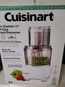 Cuisinart Professional Series Pro Custom 11 Food Processor DLC-8S Never Used - Picture 1 of 5