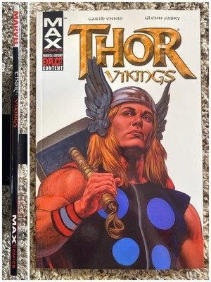 Thor Vikings TPB - Marvel Max - Garth Ennis Doctor Strange avengers 1 2 3 4 5 - Image 1 of 4